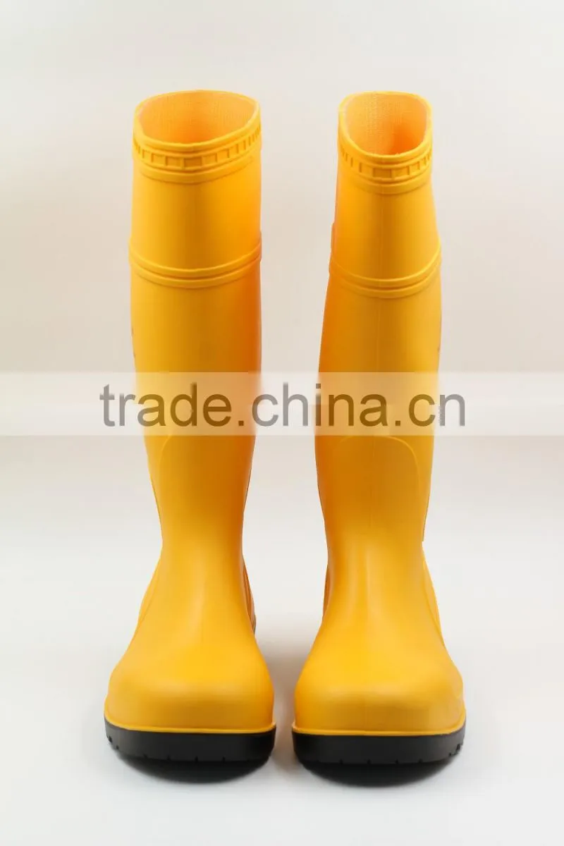 2017 safety gum boots, wellington PVC boots,cheap pvc shoes