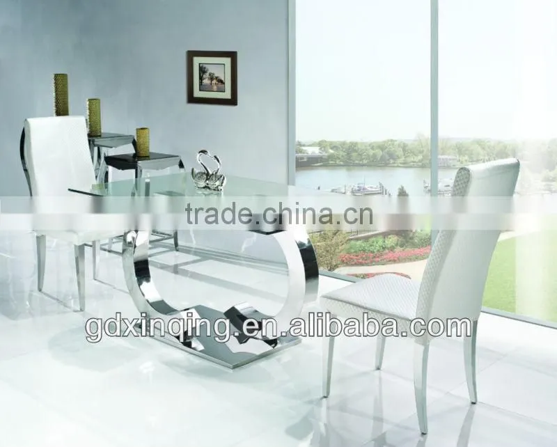 classic dining tables glass dining table set TH371