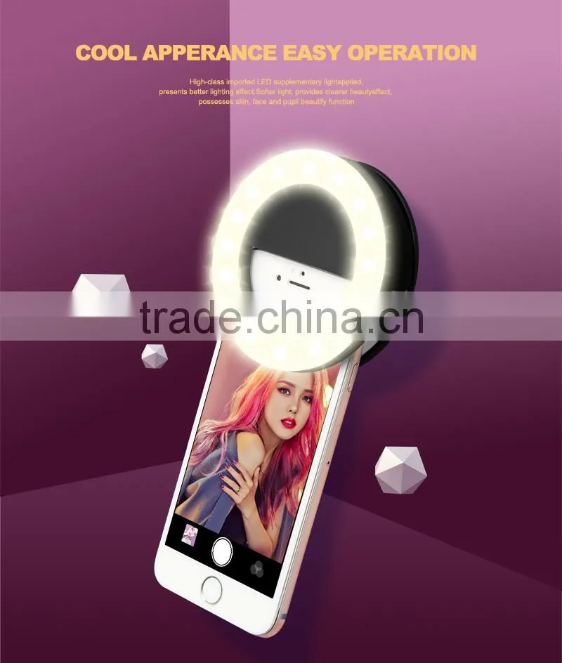 high quality rgknse selfie ring ligt for iPhone6/7 Of New Structure