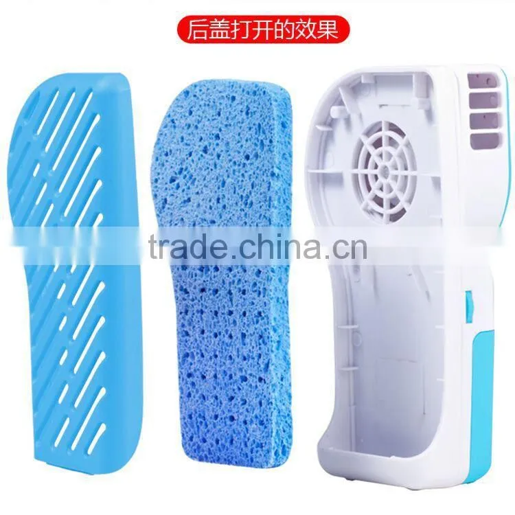 Super mini cooler fan, summer mini handheld fan, fashion cooling mini fan, water spraying fan