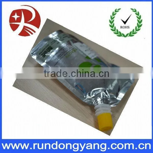 Special shape bag with spout for sale