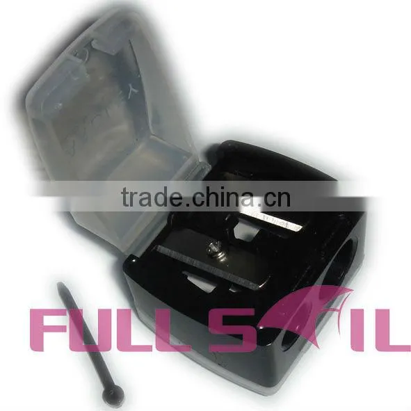 2013 Doulbe holes plastic cosmetic pencil sharpener