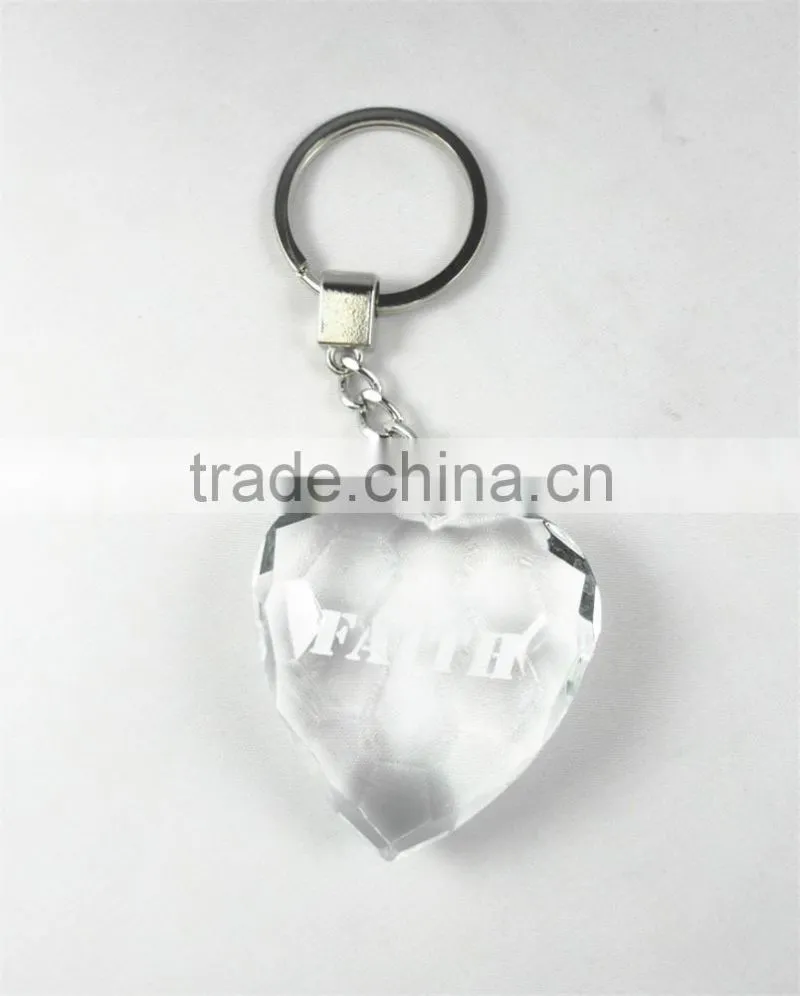 Valentine gifts Acrylic heart key rings key chain