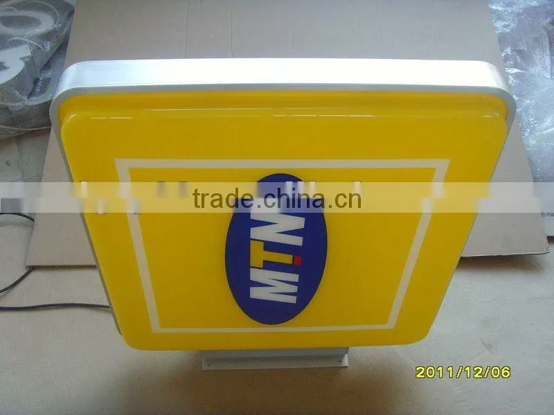 ODM factory thermoforing thick blister plastic cover of light box