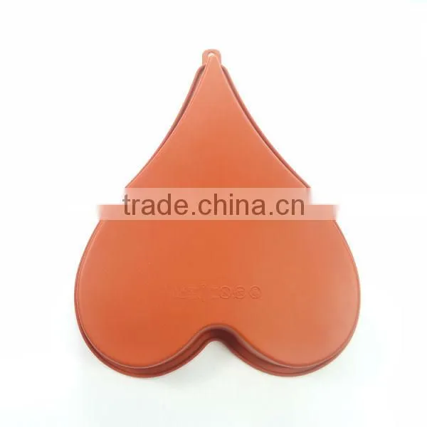Family use custom shaped Big love heart shape Cake Pan