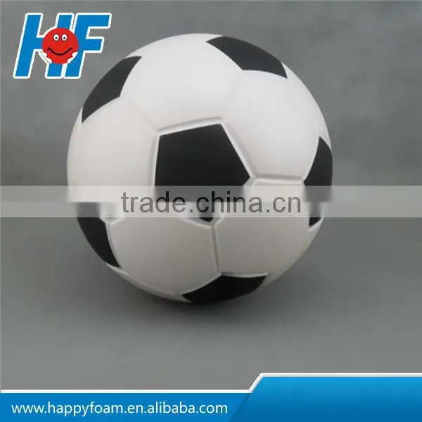 Customized size Target football PU foam squeeze anti stress ball