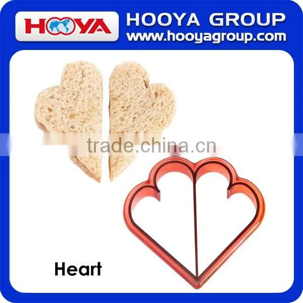 Fun Cake Cookie and Sandwich Cutter Shapes for Kids Set of 5 Dinosaur Dolphin Heart Star and Train