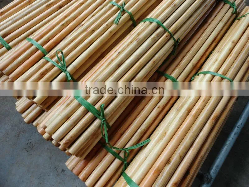 natural wooden handle for broom