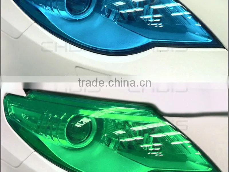 auto light color change vinyl film light protection film smoke car light film