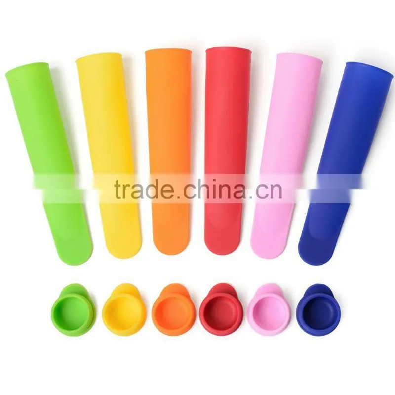 2016 Best Sell Silicone Popsicle Mold Ataforma Popsicle Mold, Bpa Free Silicone Ice Pop Maker
