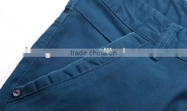 Man's Spring & Summer Solid Bright Color Fashionable Casual Pants
