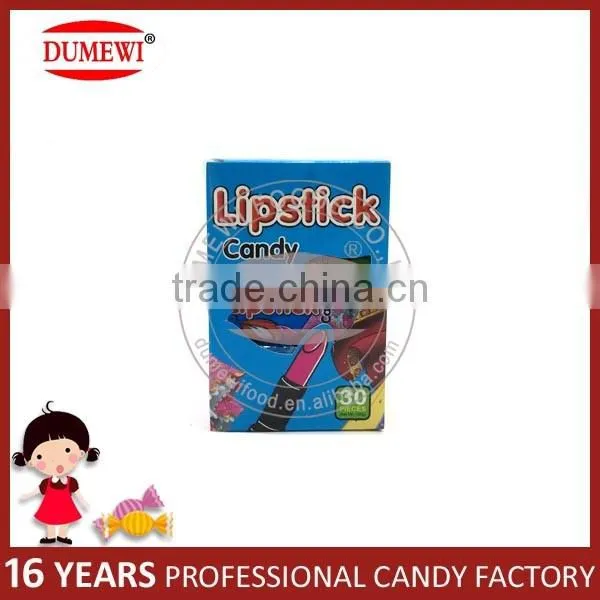 Multi-Colored Fruit Flavor Lipstick Toy Candy Hard Candy