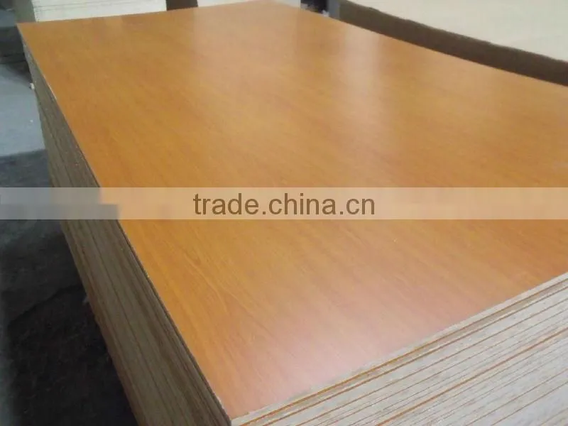 MELAMINE slotted mdf board for store decoration