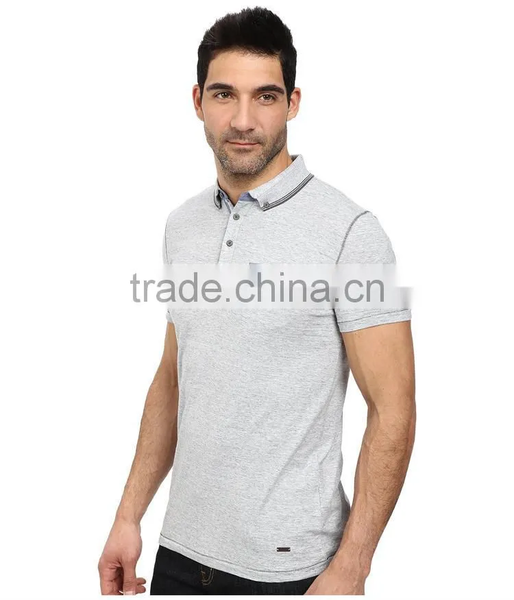 Mens fashion fit polo t-shirt 100% cotton polo t- shirt, fancy design men t-shirt , OEM&ODM polo t-shirts manufacturers China