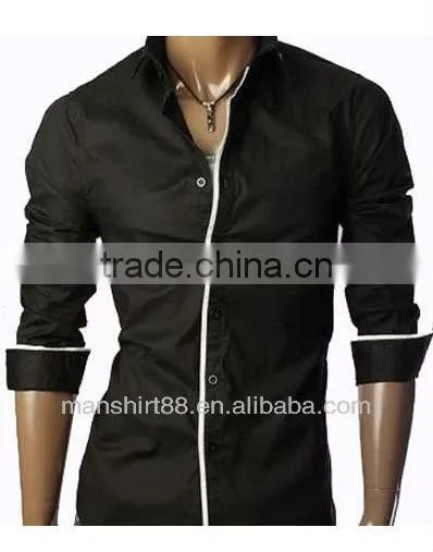 long sleeve Slim fit men dress shirt
