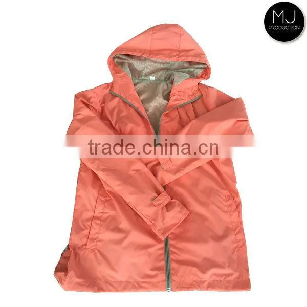 China factory wholesale Hot-selling womens hoody rain coat