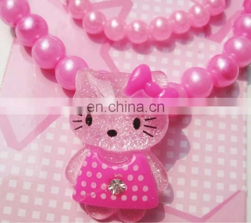 Pink Kids Necklace set Jewelry