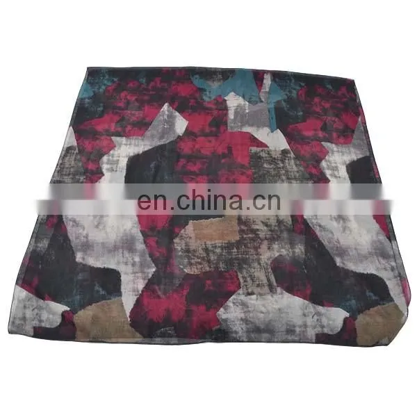 TOROS stock polyester scarf with print