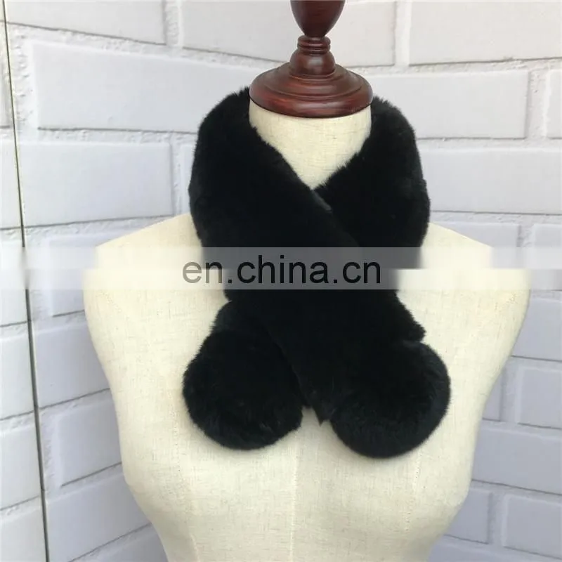 2016 Good Quality New Genuine Rabbit Fur Lady Scarf / Warm Winter Women Scarf