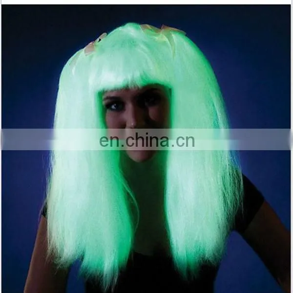 Electric Blue Wig