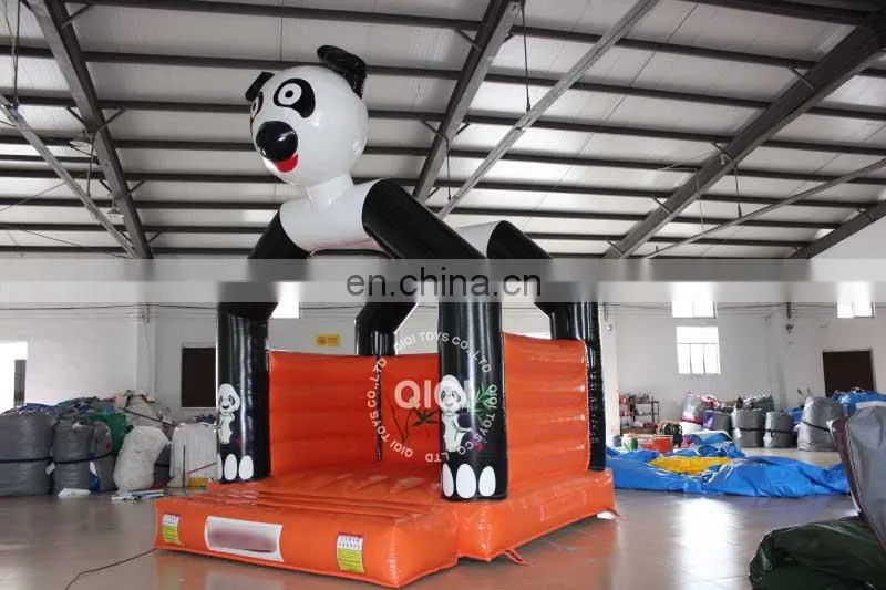 QIQI inflatable panda used party jumpers for sale
