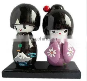 Custom made Wooden Kokeshi dolls