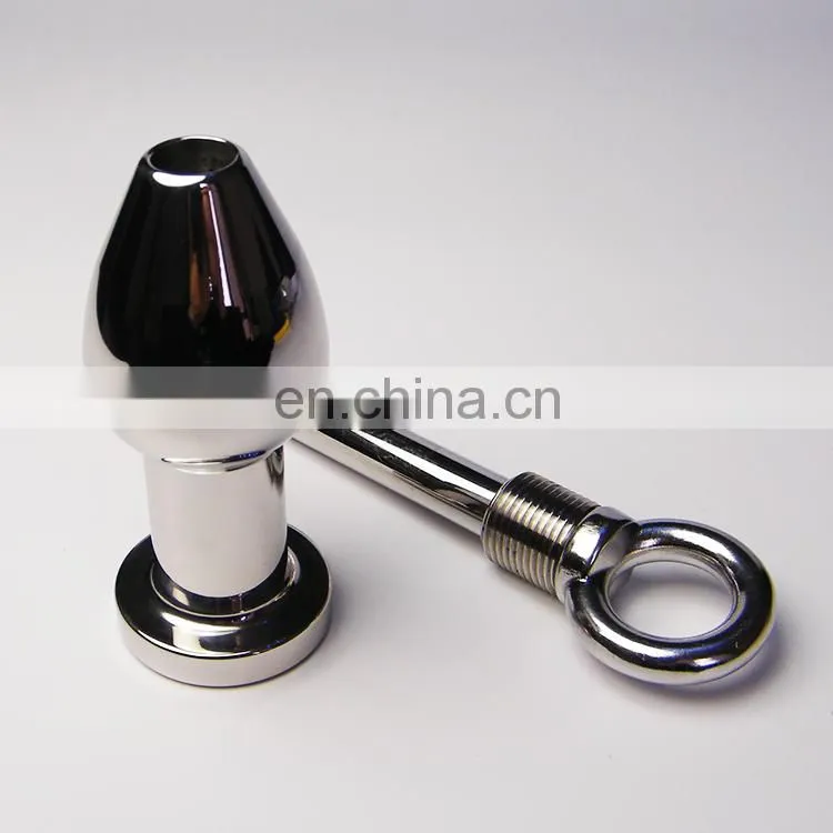 New arrival stailess steel anal plug enema, gay butt anal toys