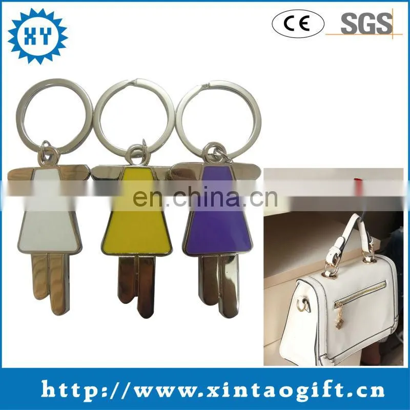 2017 Factory Wholesale Foldable Purse Hook with Keychain