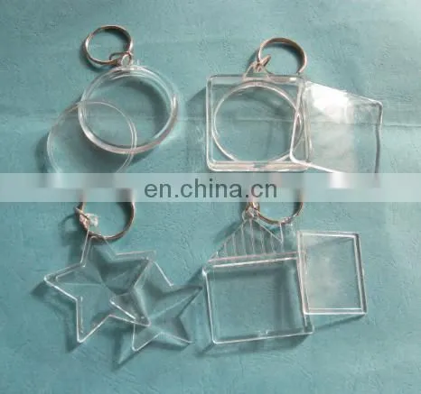 Custom Blank Plastic Key Tag which insert paper