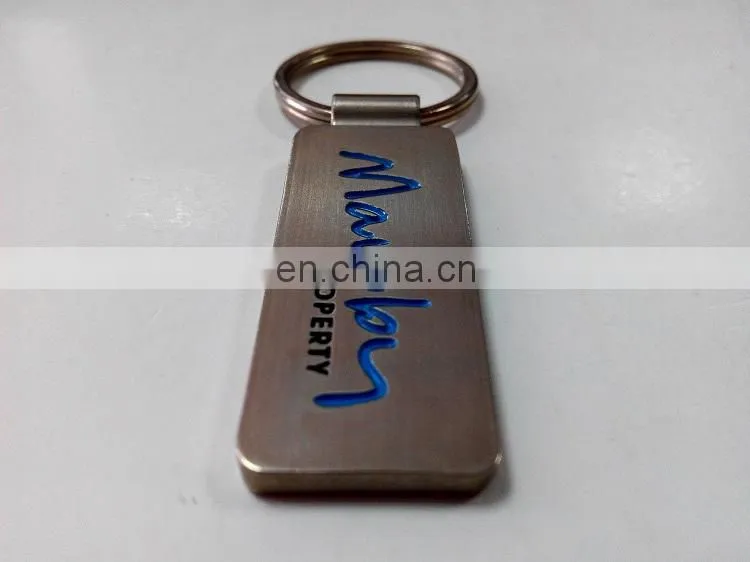 Custom mental key chain zinc alloy car key chain