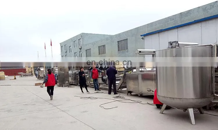 Top quality automatic potato chips frying machine onion chicken wing frying machine