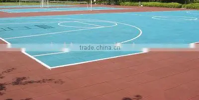anti-slip outdoor sports rubber flooring