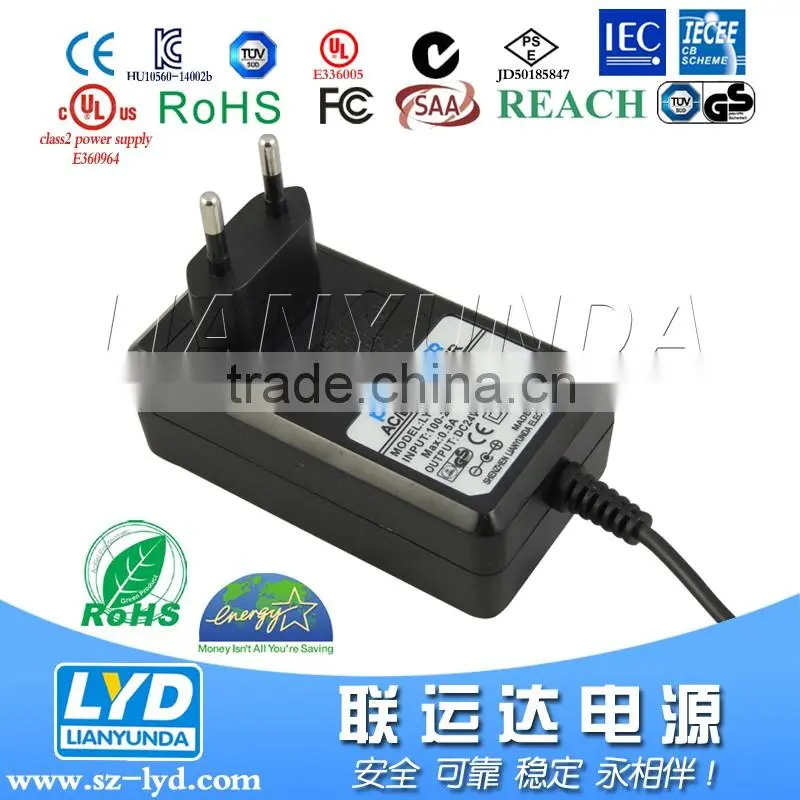 dc 9v 3a adapter power supply 27w LED driver with over load protection short protection over voltage protection