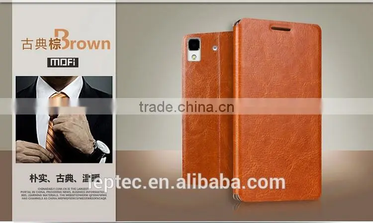 MOFi Case for OPPO R7 Flip Cover, Mobile Phone Leather Back Case Cover for OPPO R7
