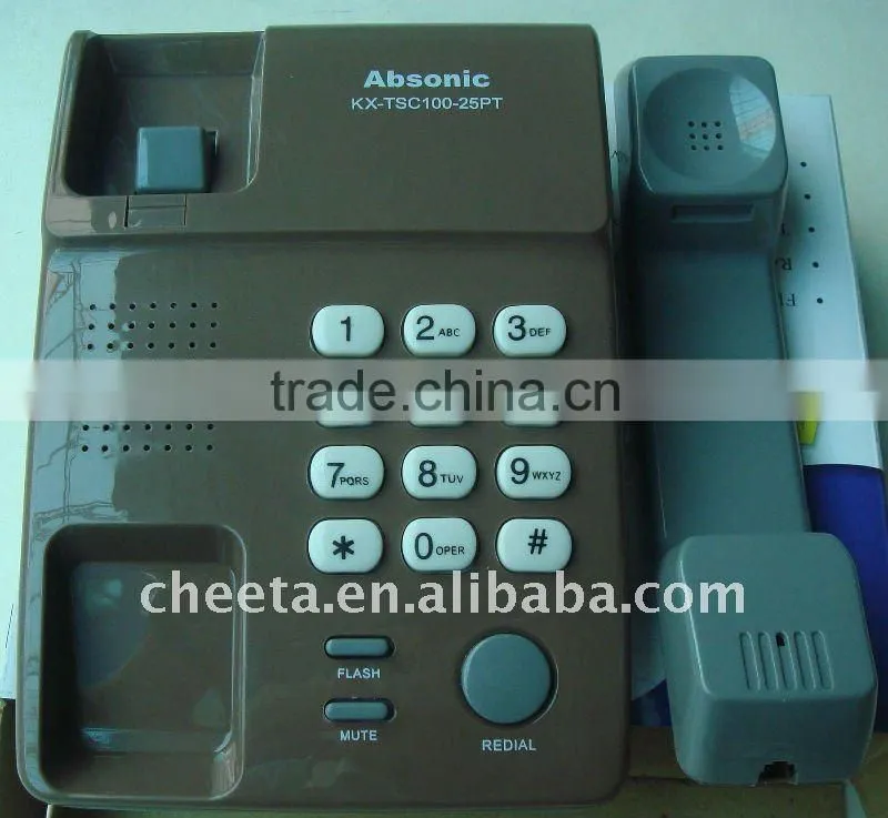 Brief design landline telephone