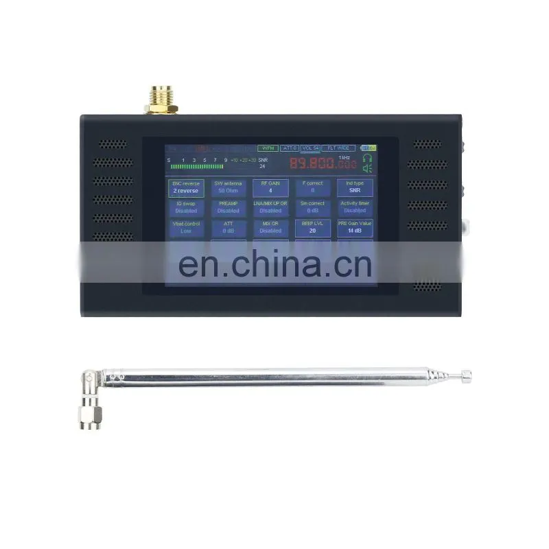 HamGeek V4 MALAHIT SDR 50KHz-2GHZ AM/SSB/NFM/WFM DSP SDR Radio Receiver w/ Speaker Expansion Module