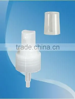 Plastic sprayer pump for perfume bottle