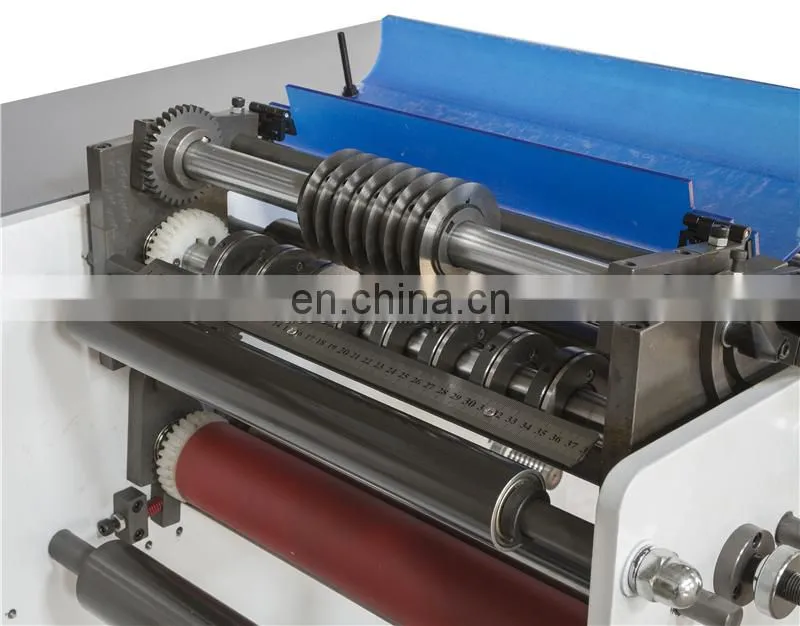 UTS320S Maquina Cortadora y Rebobinadora de Etiqueta Adhesiva adhesive Label Sticker Cutting Machine