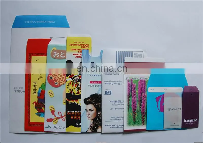 ZF250A High Speed Automatic Pocket Gift Lucky Money Red Packet Paper Bag Envelope Making Machine