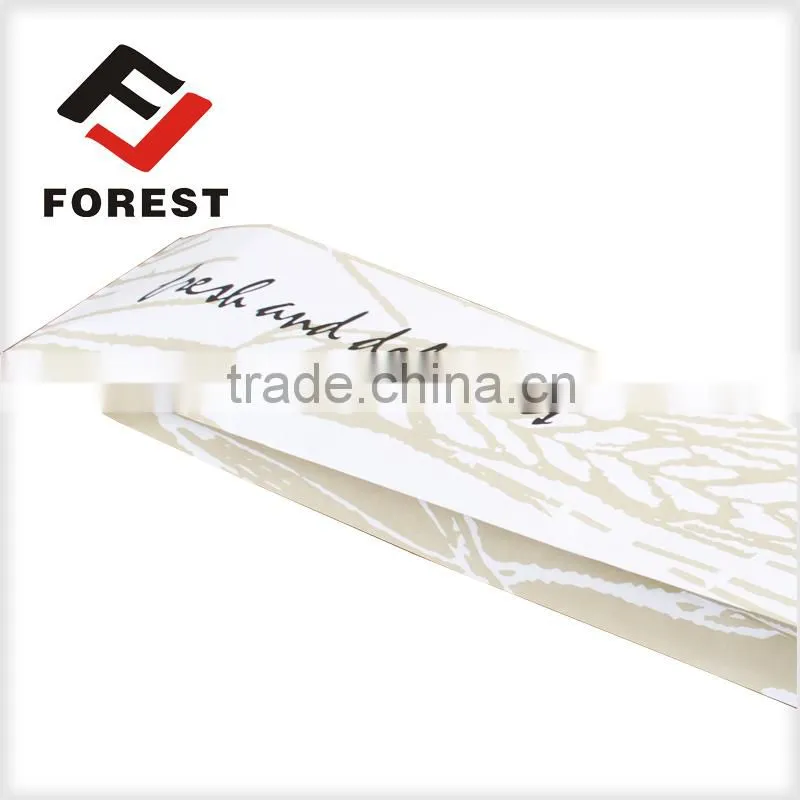 Paper bread bag, laminated paper bag and greaseproof paper bag for sale