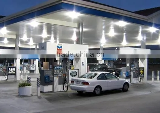 Low cost prefab gas station