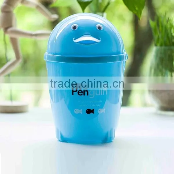11L Cartoon duck shape design trash bin