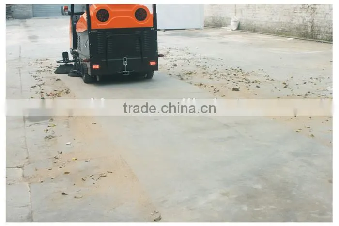 industry use large cleaning area floor sweeper