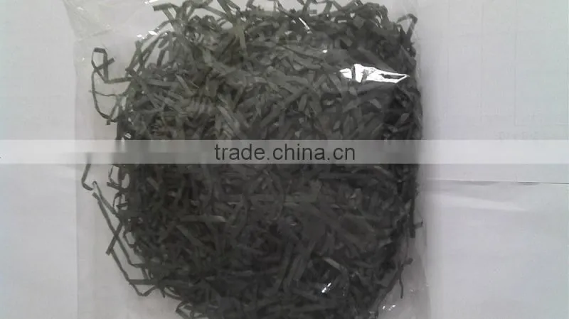 Basket Stuffering Crinkle Cut Zig Zag Paper Shredded, Raffia Paper Litter