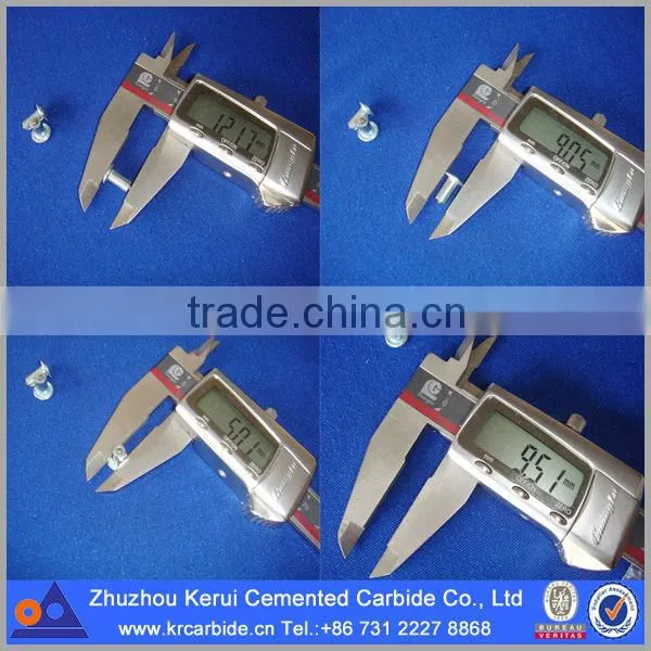 anti-skid nails from zhuzhou tungsten carbide base