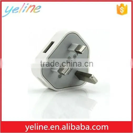 For ASUS 1A wall charger ,zenfone zoom 5V adapter , 2 laser 3 pin UK plug charger
