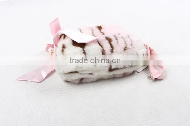 2015 Discount On Stock Children Handbag Girl Plush Bag Baby Girl Princess Mini Coin Purse