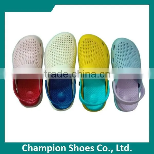 EVA Injection Cross Shoes with Water Transfer Printing