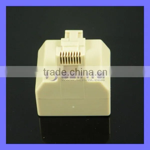 Ethernet Extender Network Extender RJ45 8P8C 1x Plug to 2 Jack