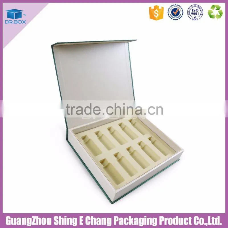 Customer made paper printed cardboard cosmetic packaging